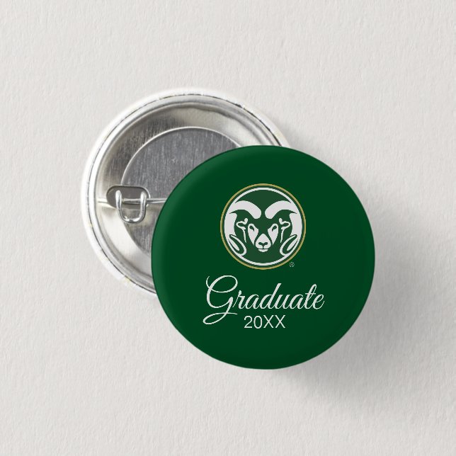 Colorado State University Logo Button (Front & Back)