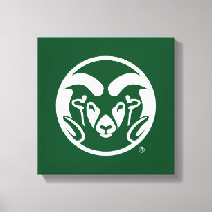 Colorado State University Logo Canvas Print