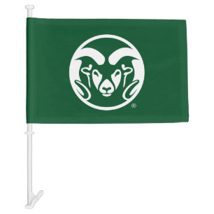 Colorado State University Logo Car Flag