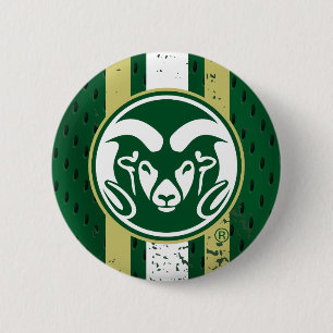 Colorado State University Logo Jersey Button