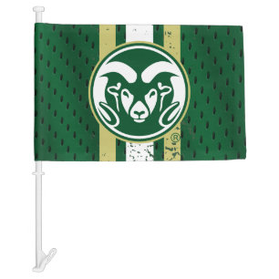 Colorado State University Logo Jersey Car Flag