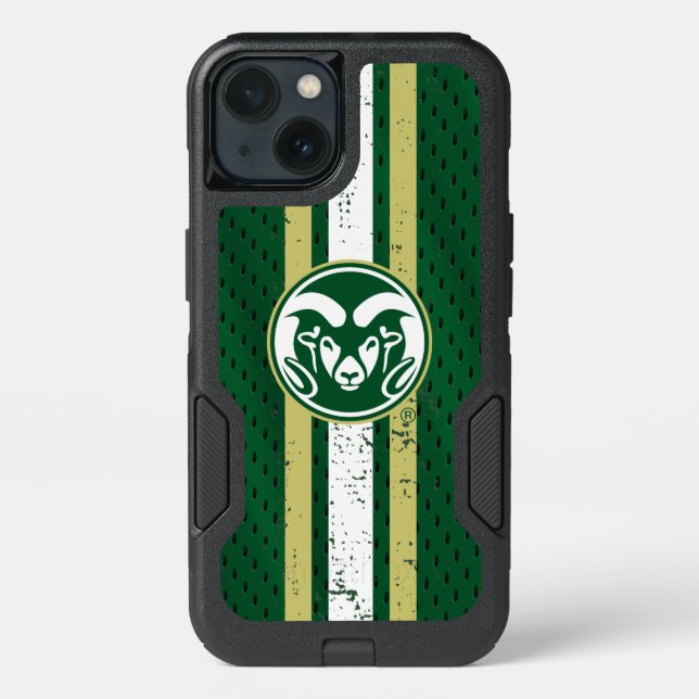 Colorado State University Logo Jersey Otterbox iPhone Case (Back)