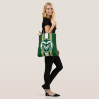 Colorado State University Logo Jersey Tote Bag