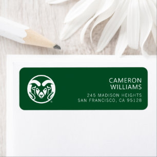 Colorado State University Logo Label