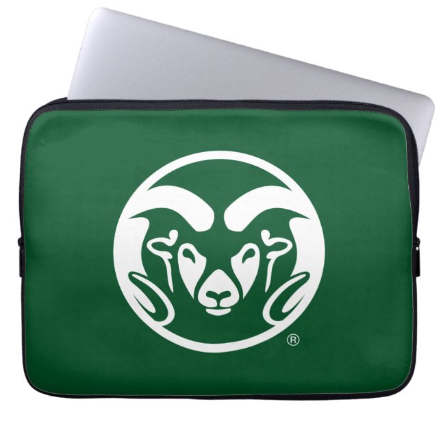 Colorado State University Logo Laptop Sleeve (Front)