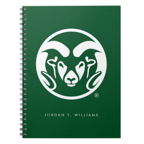 Colorado State University Logo Notebook