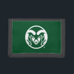 Colorado State University Logo Trifold Wallet<br><div class="desc">Check out these new Colorado State University designs! Show off your CSU Ram pride with these new Colorado State products. These make perfect gifts for the Ram student,  alumni,  family,  friend or fan in your life.</div>