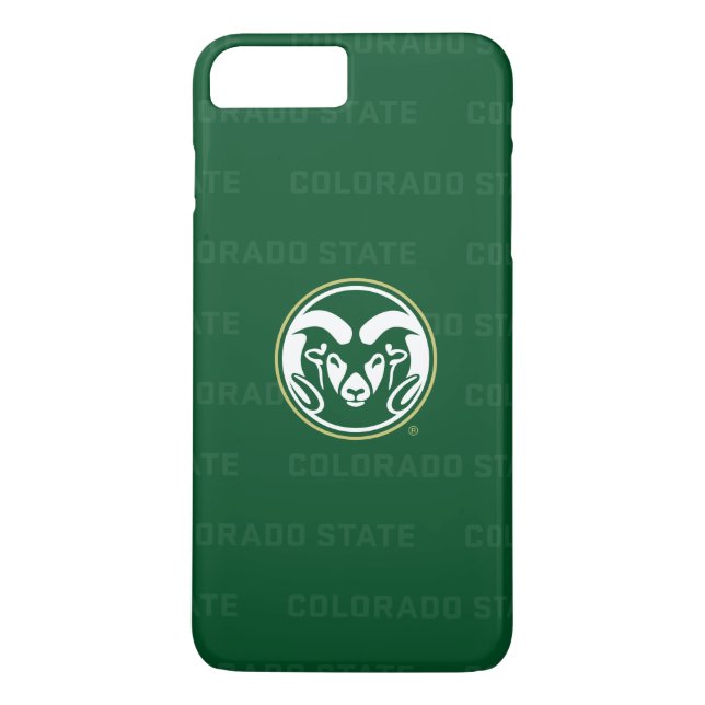 Colorado State University Logo Watermark Case-Mate iPhone Case (Back)