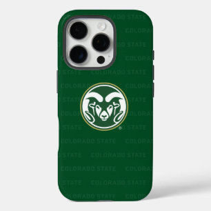 Colorado State University Logo Watermark iPhone 16 Pro Case