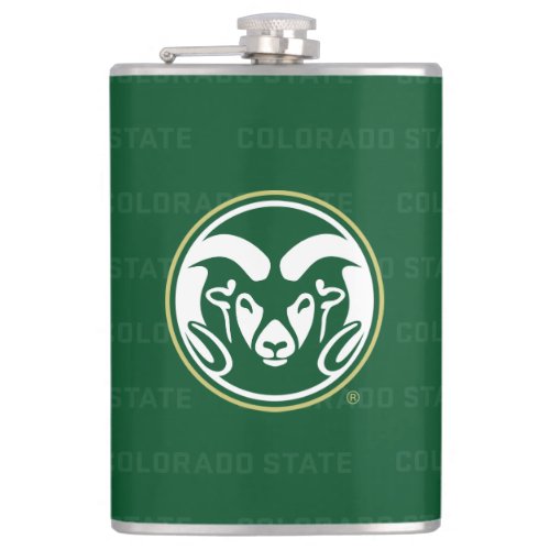 Colorado State University Logo Watermark Flask
