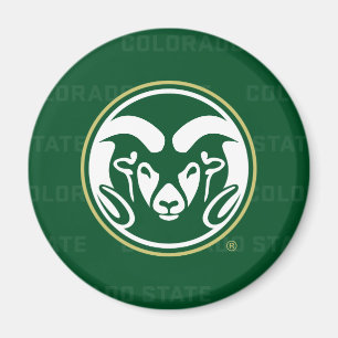 Colorado State University Logo Watermark Magnet