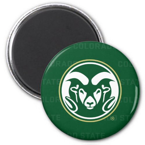 Colorado State University Logo Watermark Magnet