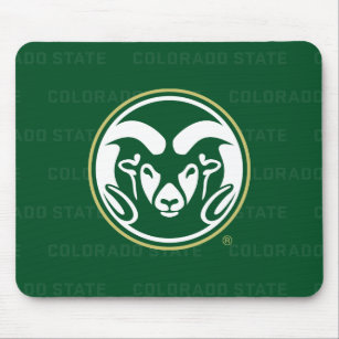 Colorado State University Logo Watermark Mouse Pad
