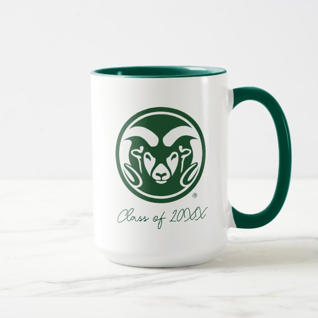 Colorado State University Logo Watermark Mug (Right)