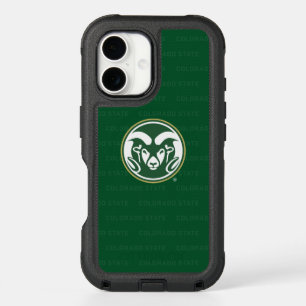 Colorado State University Logo Watermark iPhone 16 Case