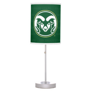 Colorado State University Logo Watermark Table Lamp