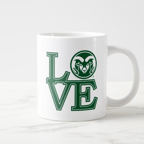 Colorado State University Love Giant Coffee Mug