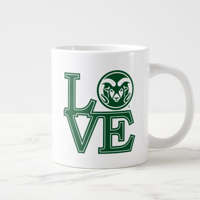 Colorado State University Love Giant Coffee Mug (Right)