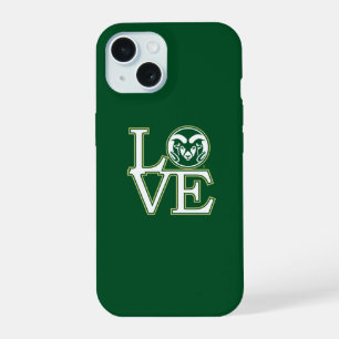 Colorado State University Love iPhone 15 Case