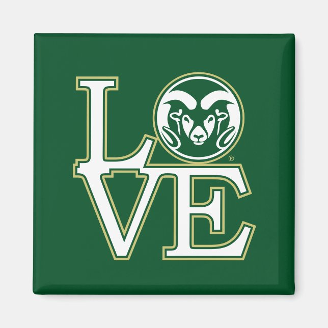 Colorado State University Love Magnet (Front)