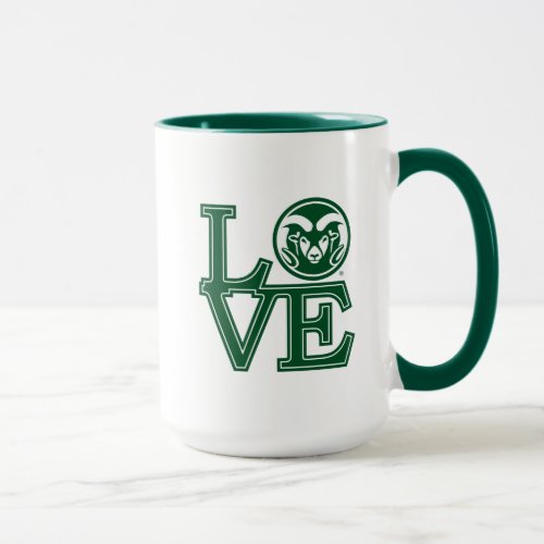 Colorado State University Love Mug