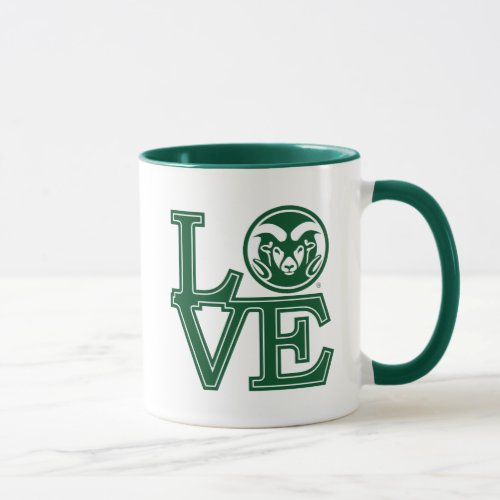 Colorado State University Love Mug