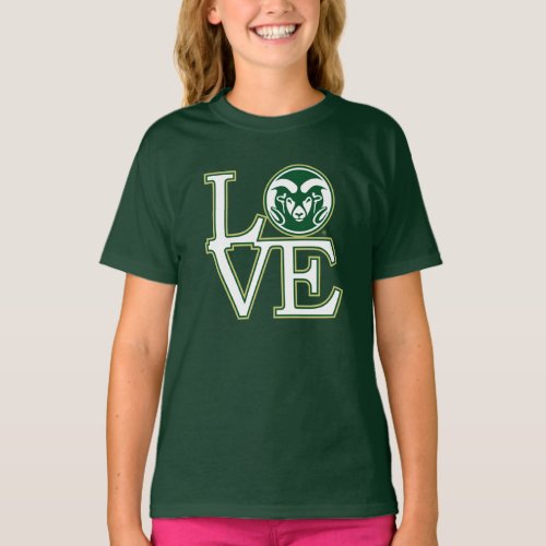 Colorado State University Love T_Shirt