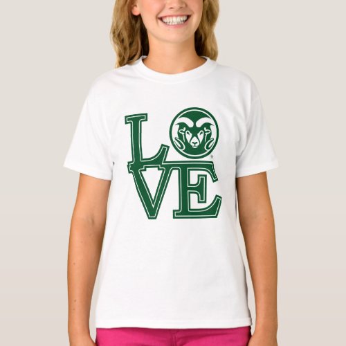 Colorado State University Love T_Shirt