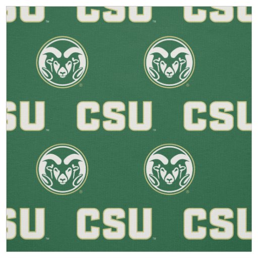 Colorado State University Pattern Fabric