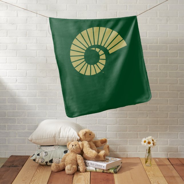 Colorado State University Ram Horn Gold Baby Blanket (In Situ)
