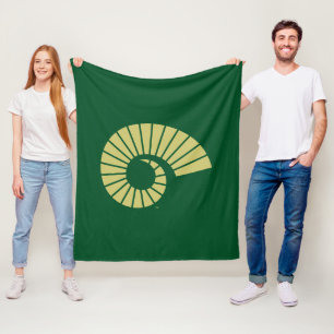 Colorado State University Ram Horn Gold Fleece Blanket