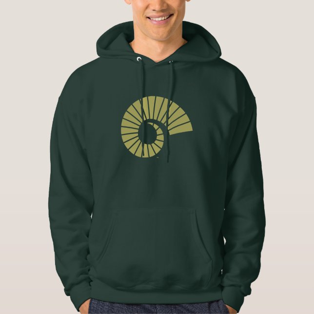 Colorado State University Ram Horn Gold Hoodie (Front)