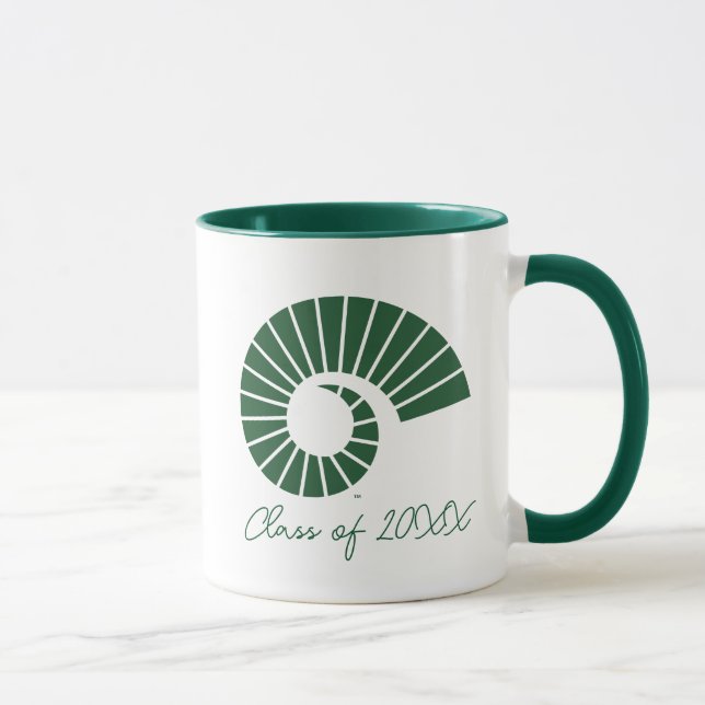 Colorado State University Ram Horn Gold Mug (Right)