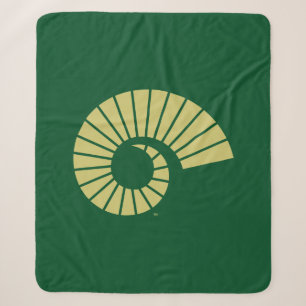 Colorado State University Ram Horn Gold Sherpa Blanket