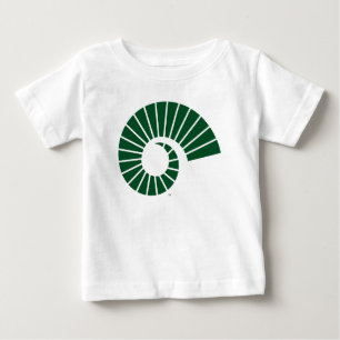 Colorado State University Ram Horn Green Baby T-Shirt