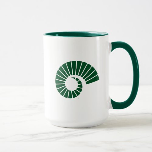 Colorado State University Ram Horn Green Mug