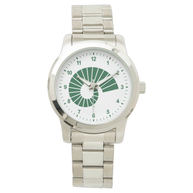 Colorado State University Ram Horn Green Watch (Front)
