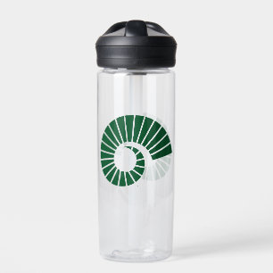 Colorado State University Ram Horn Green Water Bottle