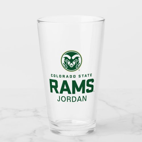 Colorado State University Rams Glass