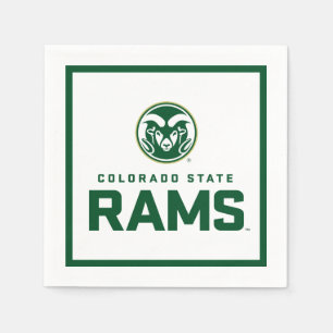 Colorado State University Rams Napkins