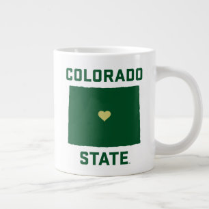 Colorado State University State Love Giant Coffee Mug