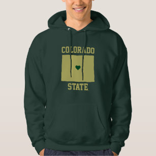 Colorado State University State Love Hoodie
