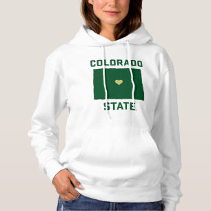 Colorado State University State Love Hoodie