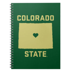 Colorado State University State Love Notebook