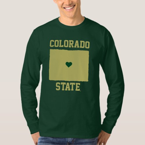Colorado State University State Love T_Shirt