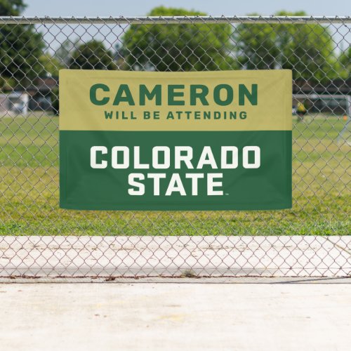 Colorado State University  Will Be Attending Banner