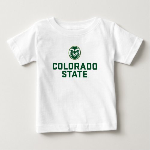 Colorado State University with Logo Baby T_Shirt