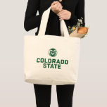 Colorado State University With Logo Large Tote Bag at Zazzle