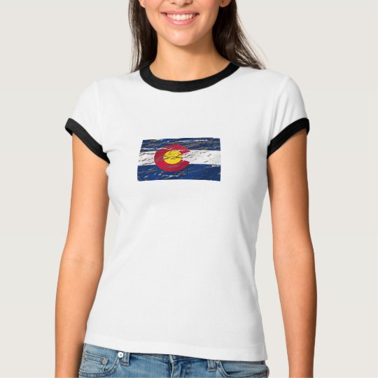 Colorado State Vintage Retro Colorado flag T-Shirt