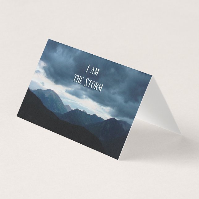 Colorado Storm Folded Card (Front)